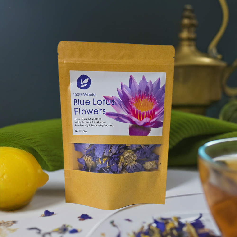 Whole Blue Lotus Flowers